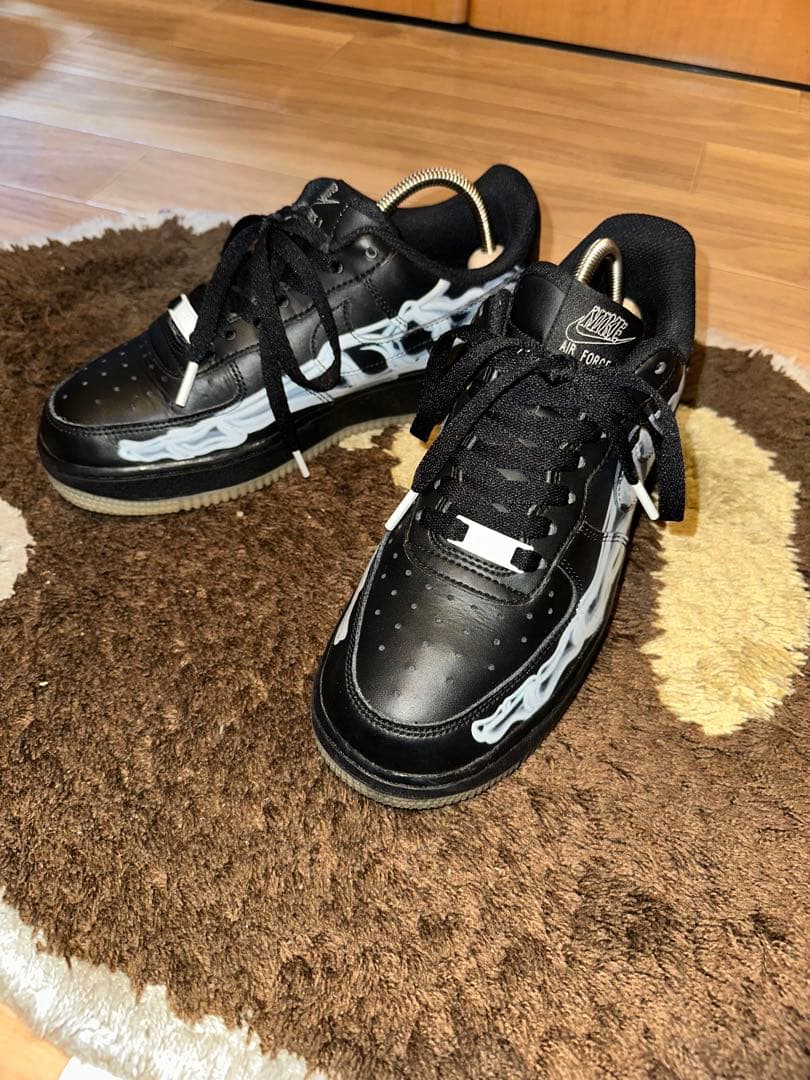 る*い様 nike air force 1 low スケルトン