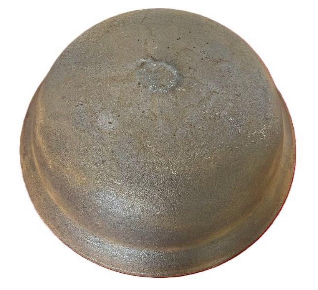 古道具 大きな和鉄鋳の鉄鍋 直径(外径）約61㎝ 古民具 大鍋 深鍋 茹で鍋