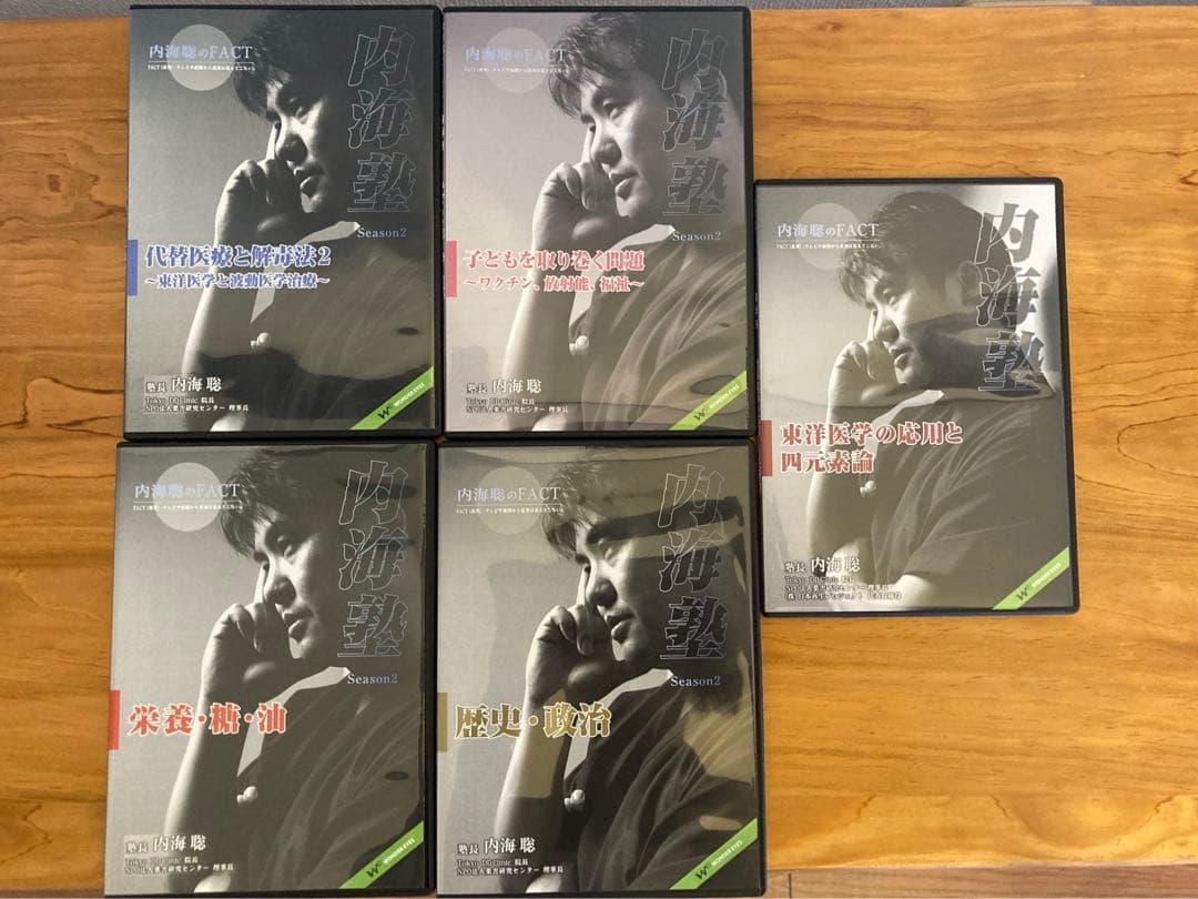 内海聡 内海塾DVD14枚 ワンダーアイズ