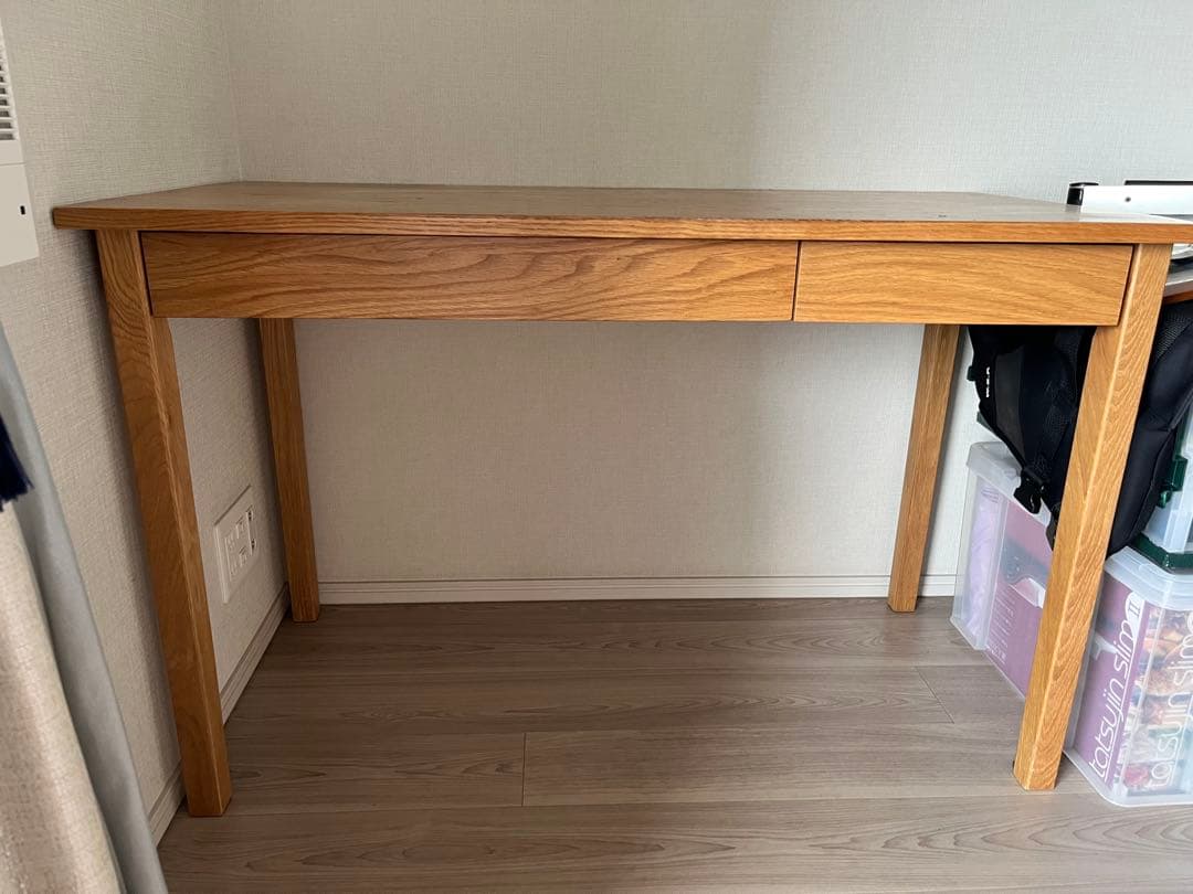 MUJI 無印良品 ワークデスク オーク材