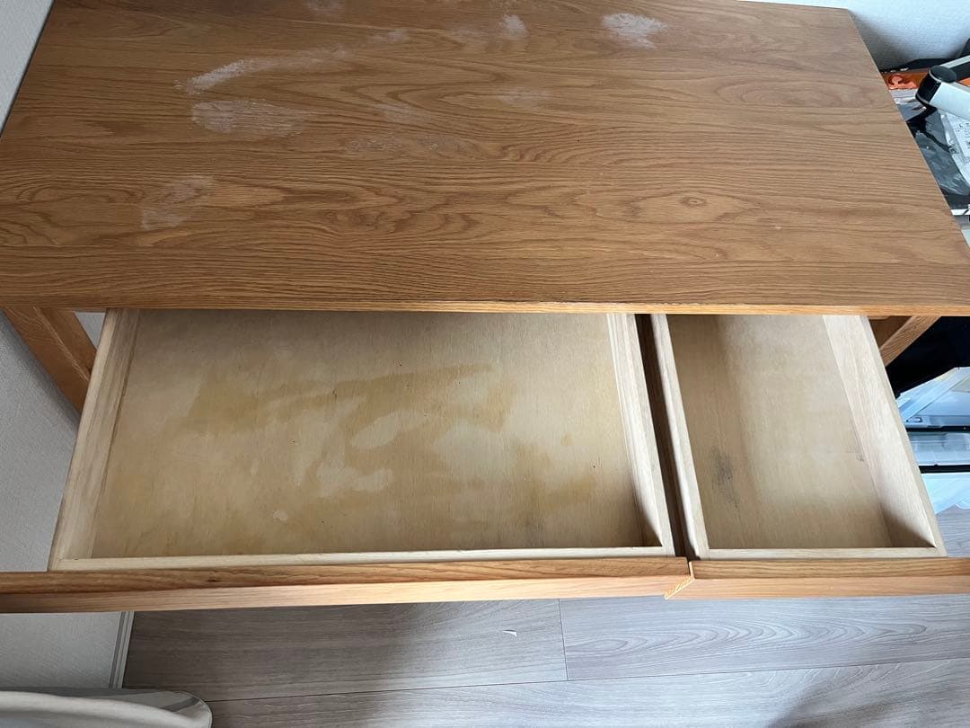 MUJI 無印良品 ワークデスク オーク材