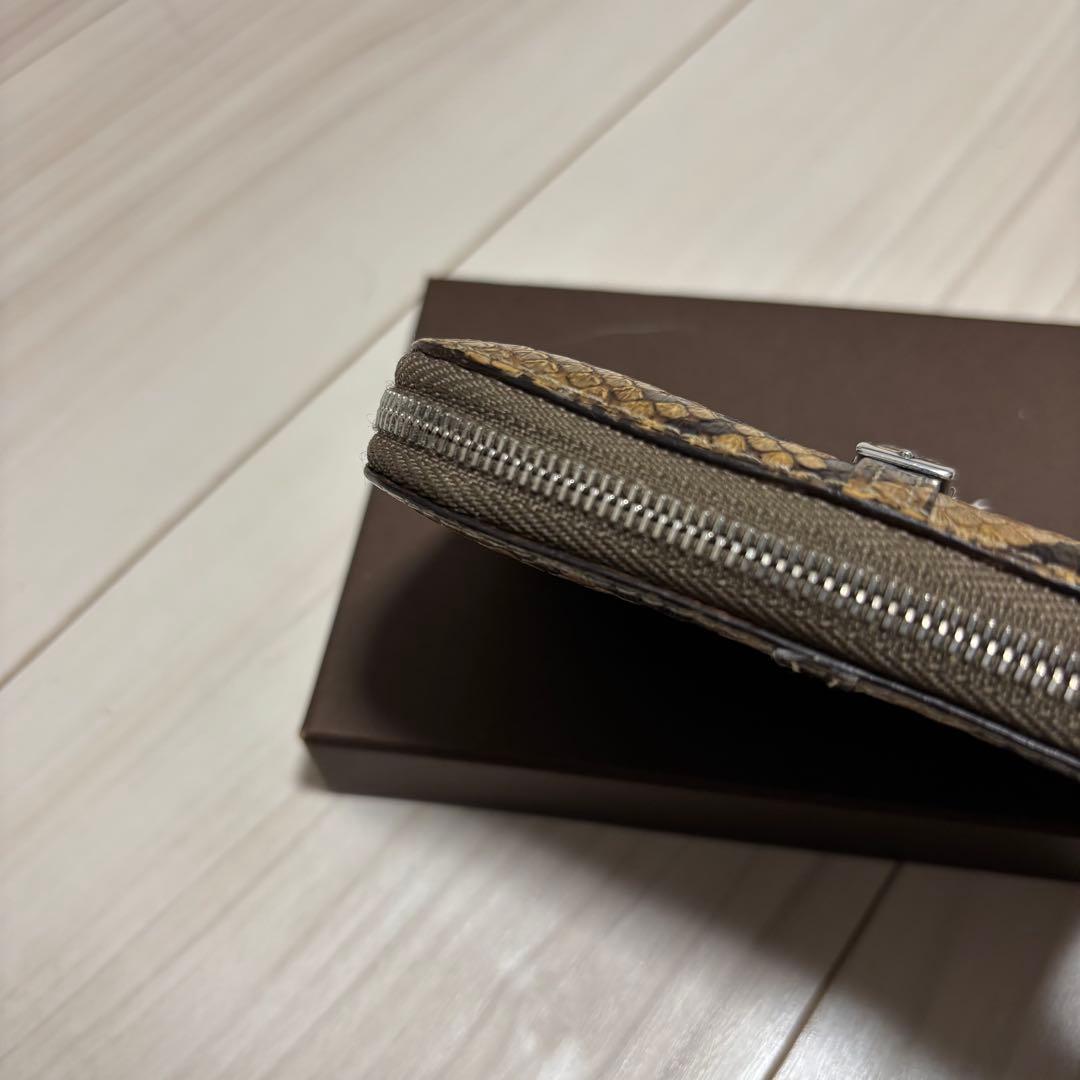 Camille Fournet パイソンレザー マルチカードケース