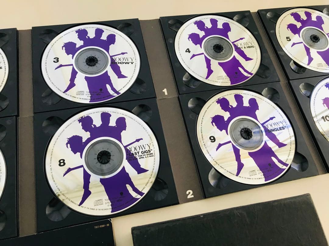 BOØWY COMPLETE CDボックスセット　10万枚限定盤　入手困難！