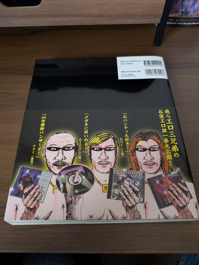 アート・デザイン・音楽 G-Rap THE BEST OF EROTIC JACKET G-Luv