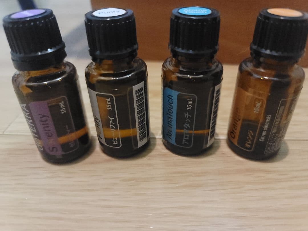 doTERRAアロマ木箱ケース付&森の音パステンタスロールオン&ローズロールオン