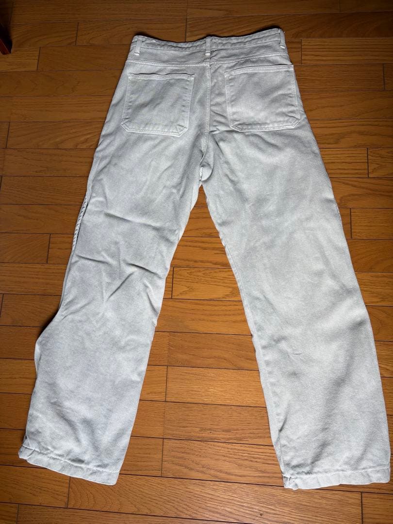 パンツ sansangear cotton wave pants 25aw gray