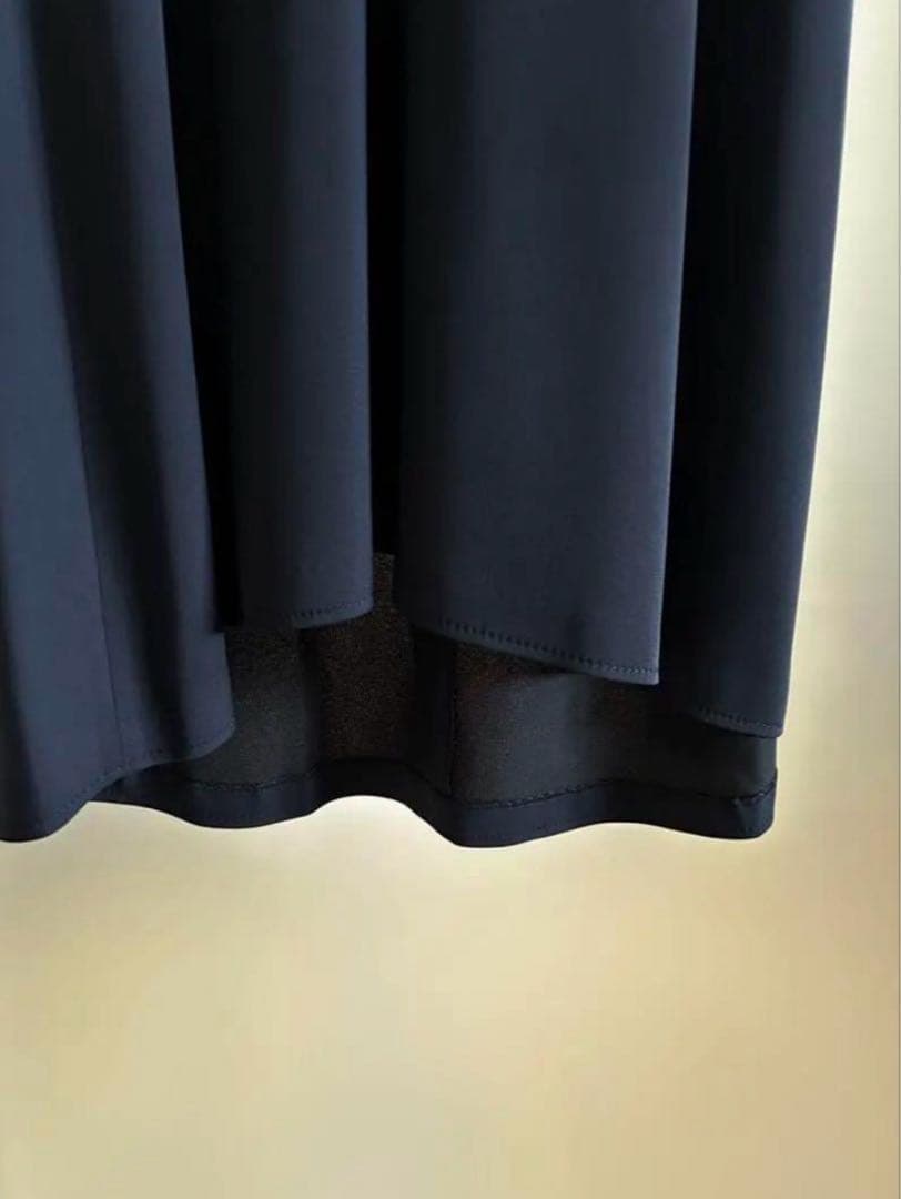 美品ADORE ドライクロスAラインワンピース