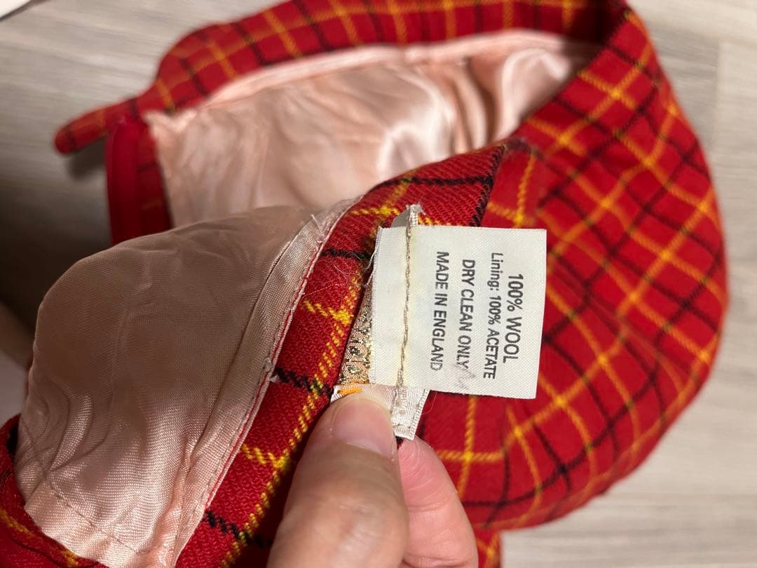 Vivienne Westwood1995年チェック柄スカート UK10 値下げ