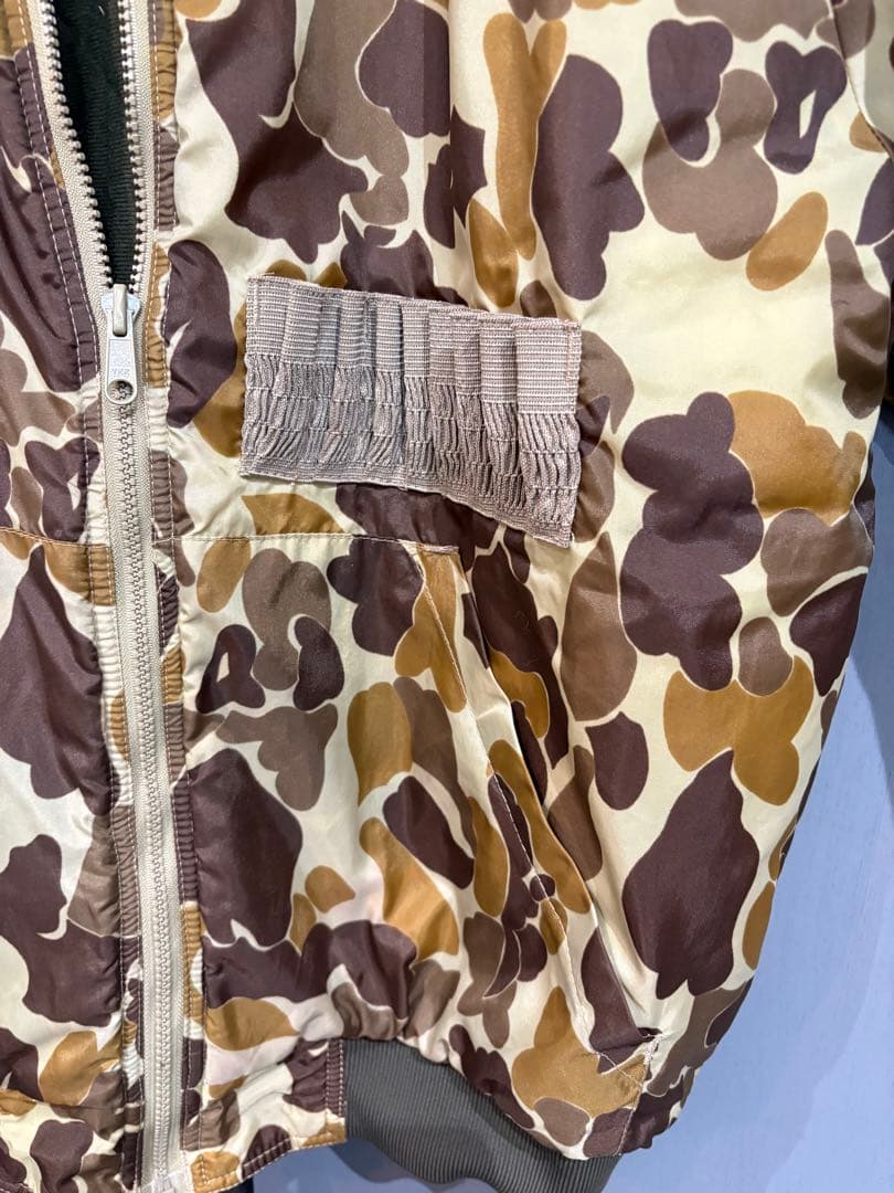 90sOUNT'NPRAREカモフラMA-1ブルゾン/ハンティングリーバイスL