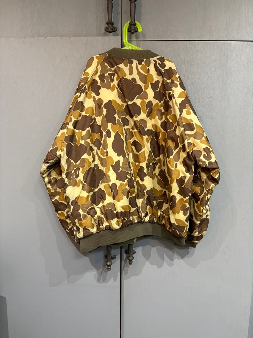 90sOUNT'NPRAREカモフラMA-1ブルゾン/ハンティングリーバイスL