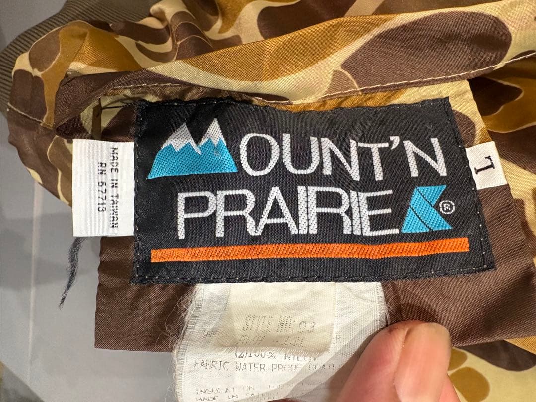 90sOUNT'NPRAREカモフラMA-1ブルゾン/ハンティングリーバイスL