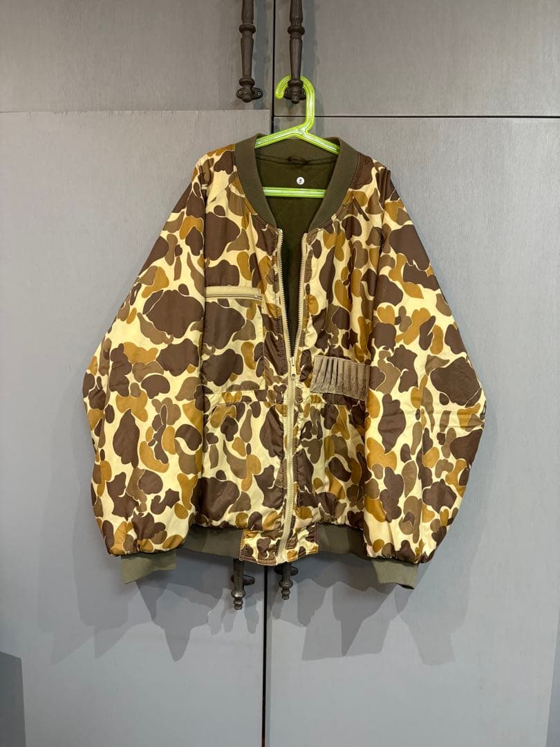 90sOUNT'NPRAREカモフラMA-1ブルゾン/ハンティングリーバイスL