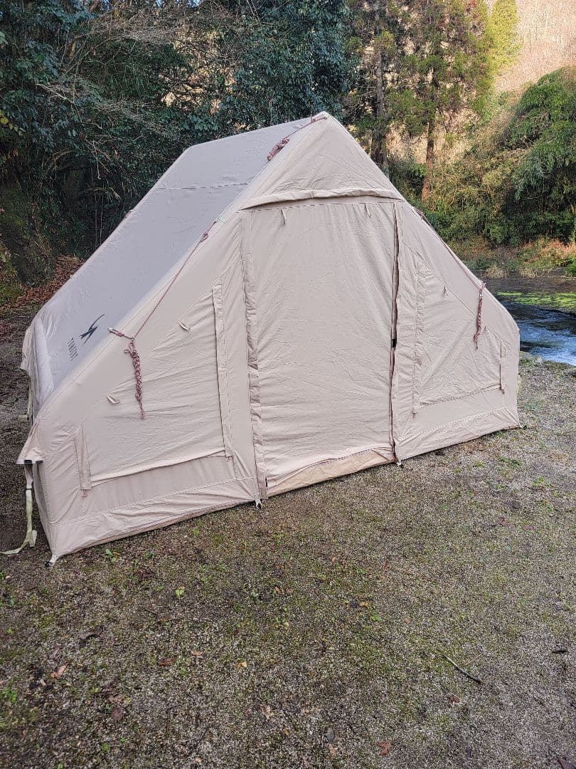 TOMOUNT ロッジ型テント インフレータブルテント　ポリコットン　tc
