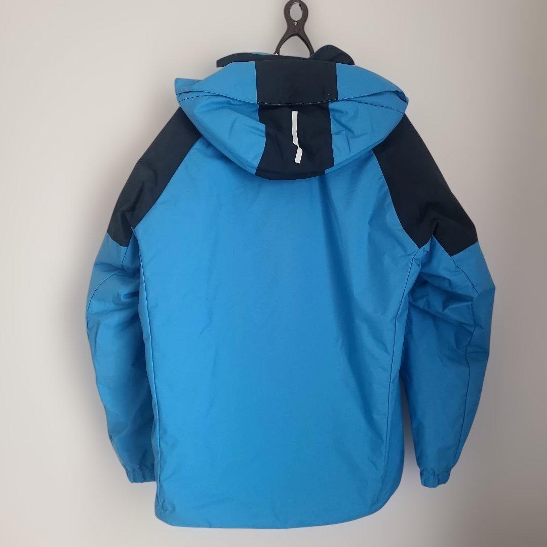 DESCENTE 子ども用スキーウェア 上下セット 青 黒 160cm