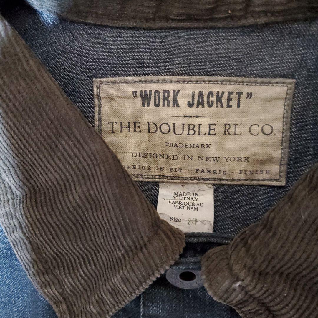 【たー】DOUBLE RL RRL カバーオール サイズS