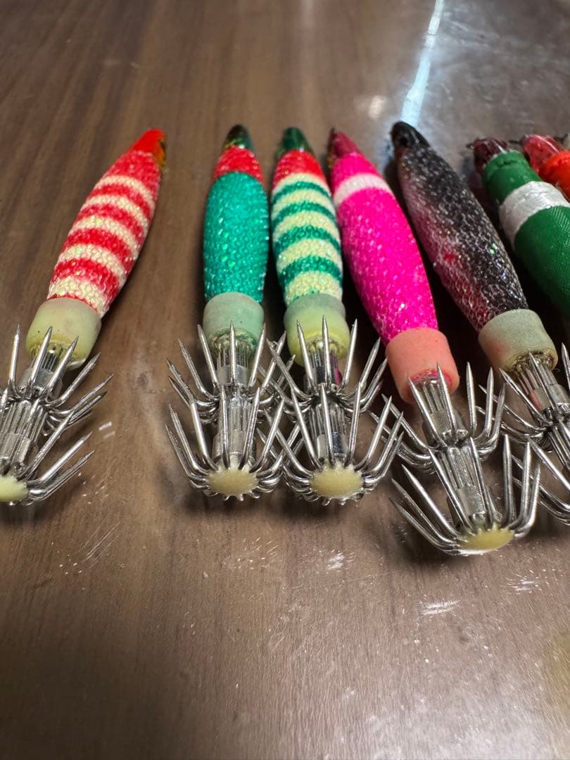 イカメタル　メタルスッテTG ９個セット ８号３個　１０号４個 １２号２個