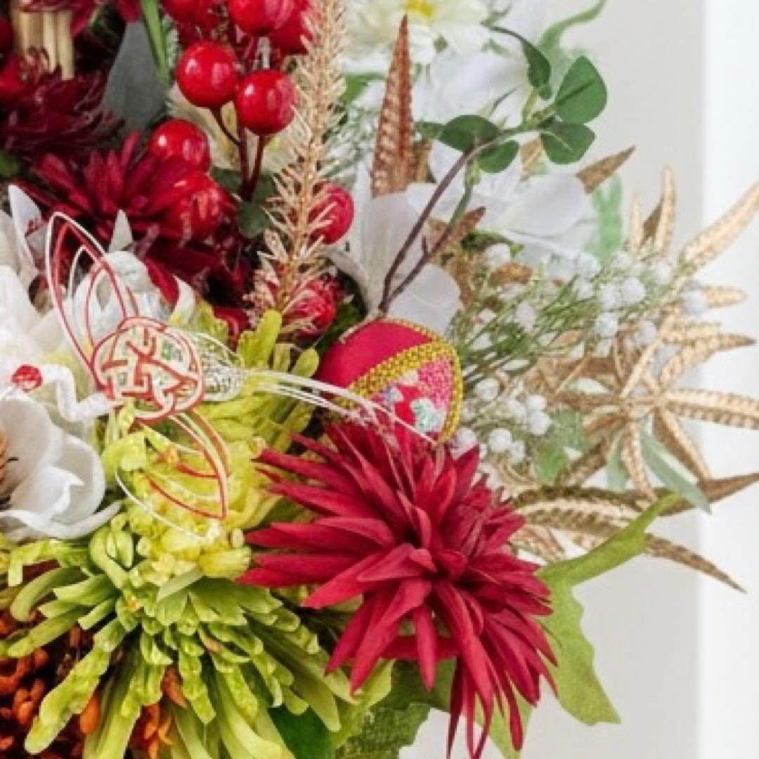 門松 LLサイズ 豪華絢爛 迎春プレミアムアレンジメント 商業用正月飾り 造花