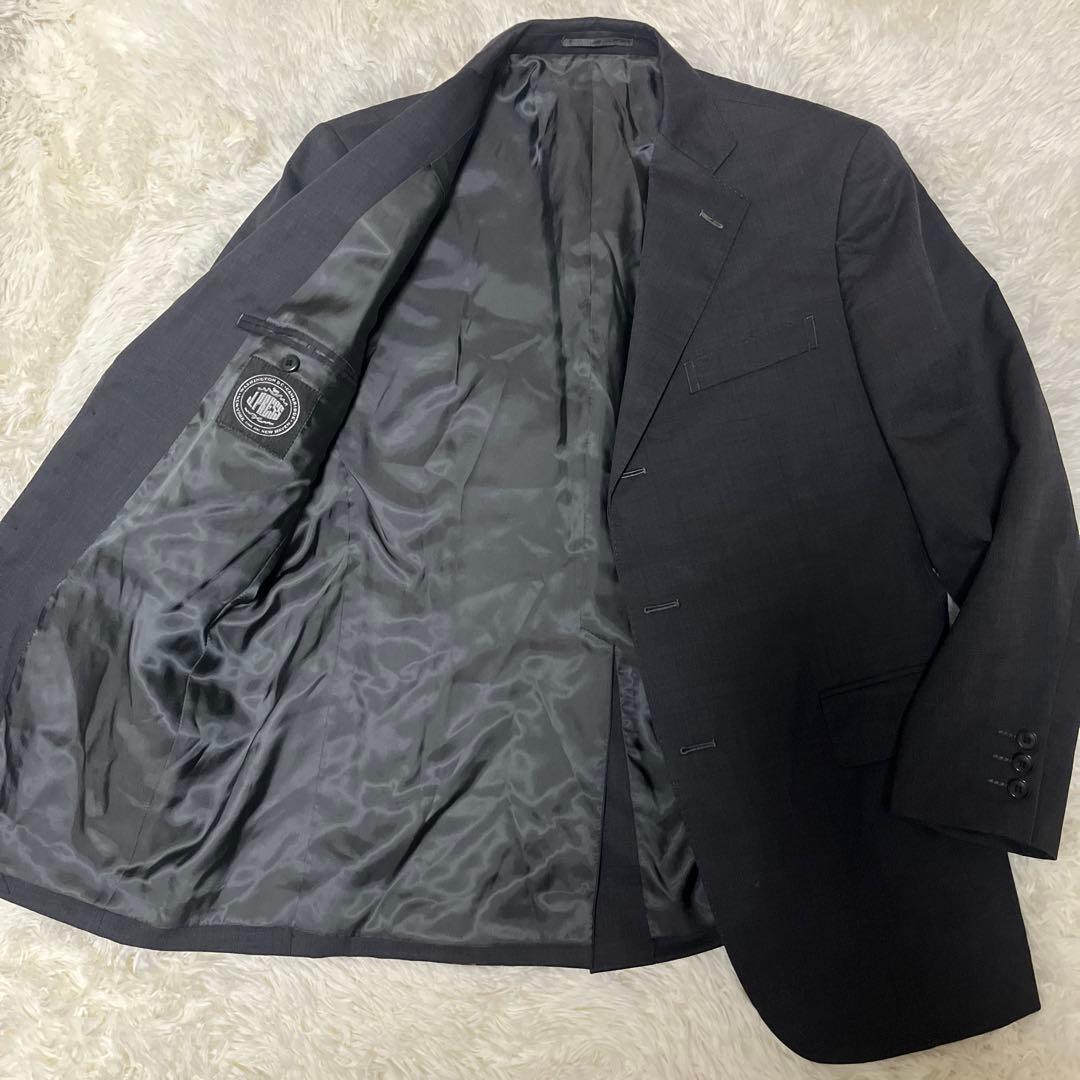 【極美品】J.PRESS ウール100% テーラードジャケット 段返り3Bグレー