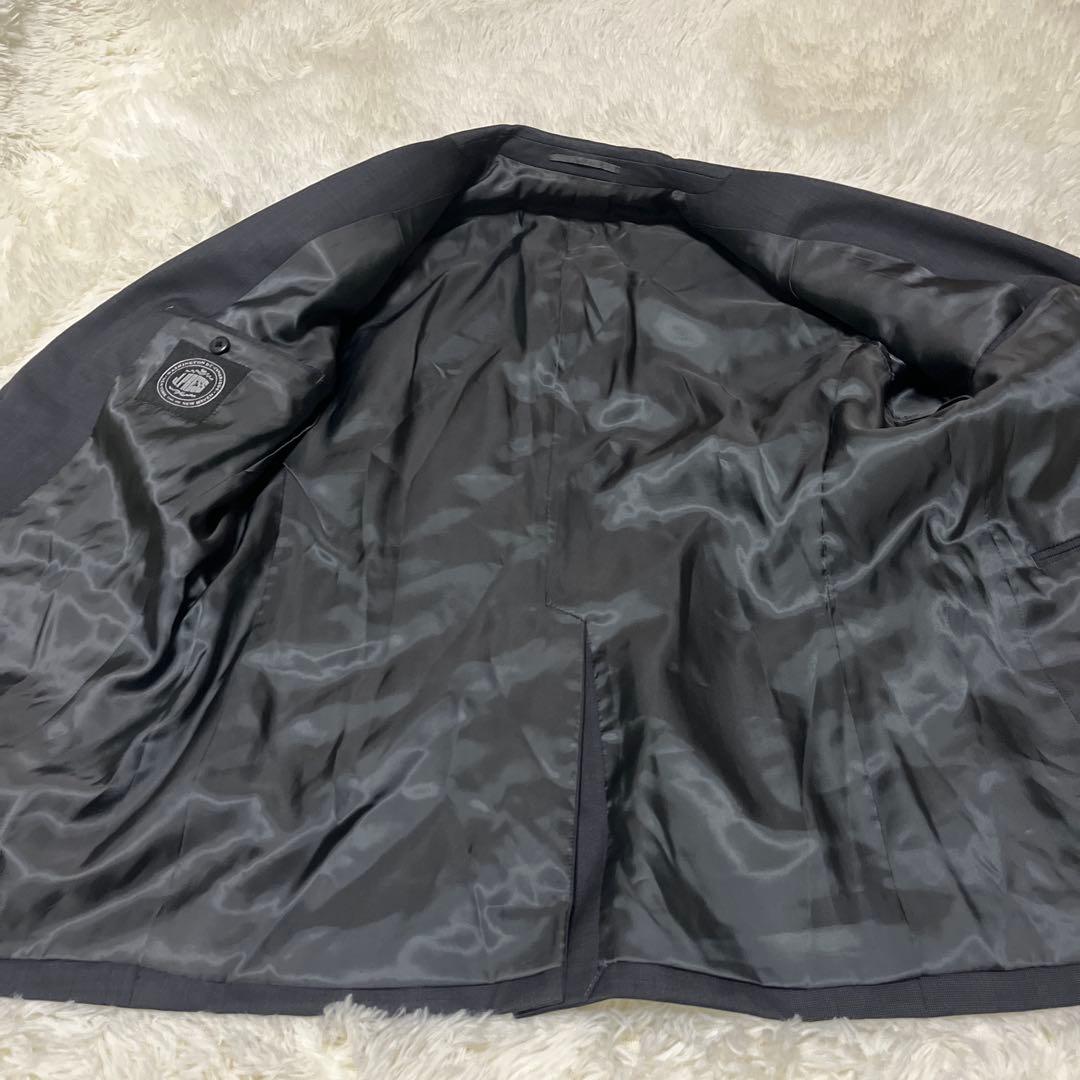 【極美品】J.PRESS ウール100% テーラードジャケット 段返り3Bグレー