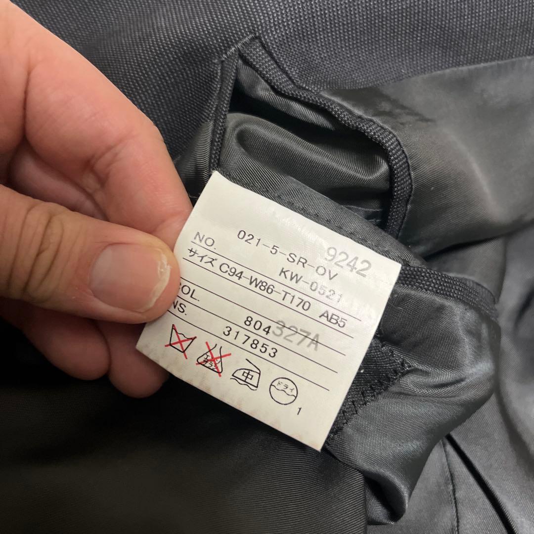 【極美品】J.PRESS ウール100% テーラードジャケット 段返り3Bグレー