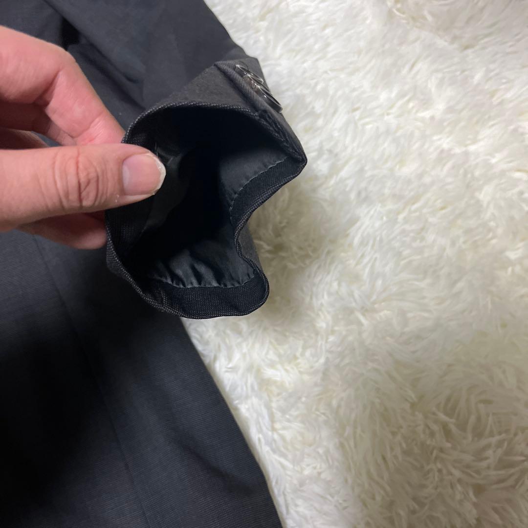 【極美品】J.PRESS ウール100% テーラードジャケット 段返り3Bグレー