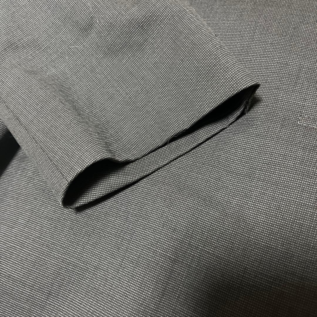 【極美品】J.PRESS ウール100% テーラードジャケット 段返り3Bグレー