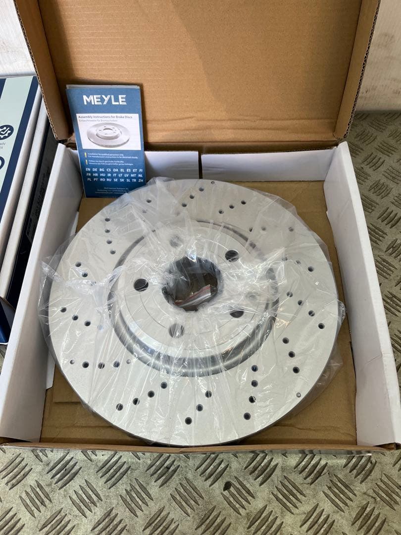 未使用 ベンツCLS 218 MEYLE マイレ ブレーキローター フロント左右