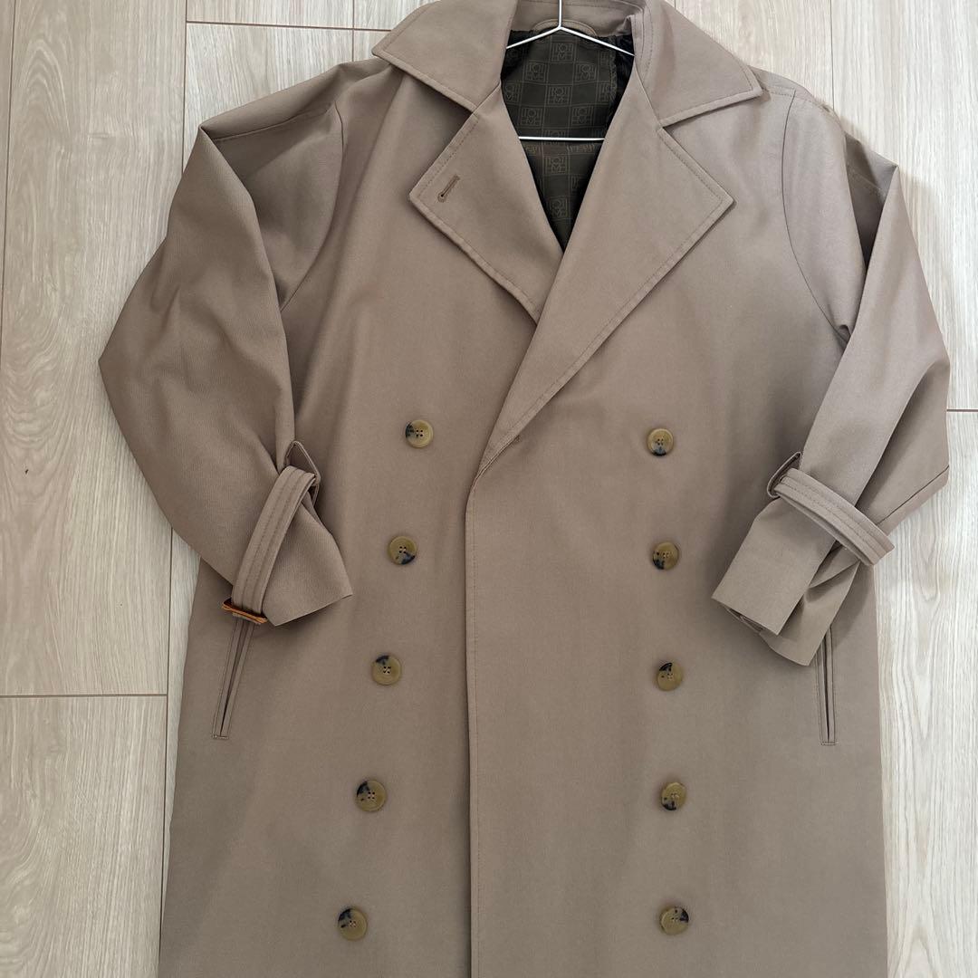 トーテム　toteme ベージュ トレンチコート