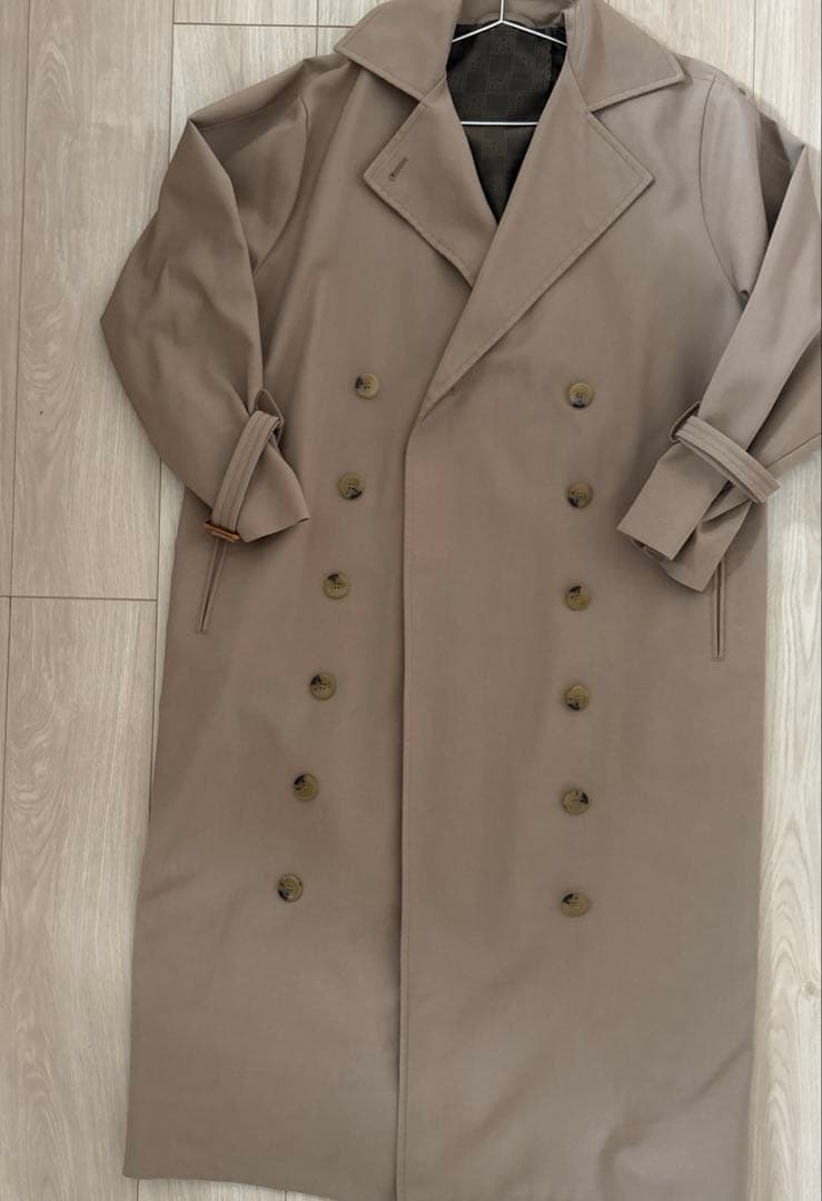 トーテム　toteme ベージュ トレンチコート