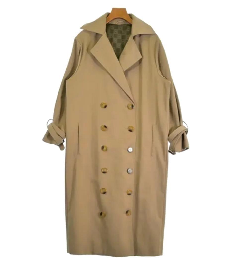 トーテム　toteme ベージュ トレンチコート