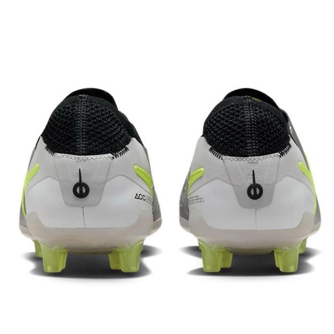 ナイキ 25.5 ティエンポ レジェンド エリート スパイク サッカー 靴 銀