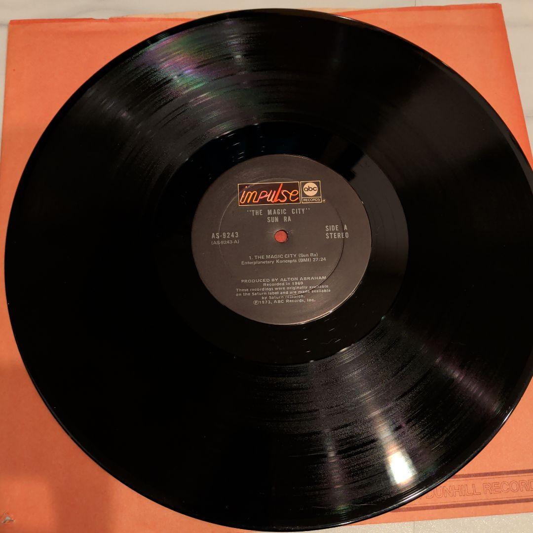 Sun Ra The Magic City Impulse!盤 美麗ジャケ