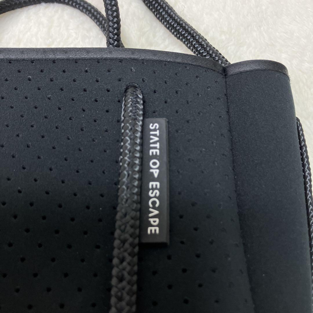 ステイトオブエスケープ ショルダーバッグ マイクロ 2way ブラック　極美品