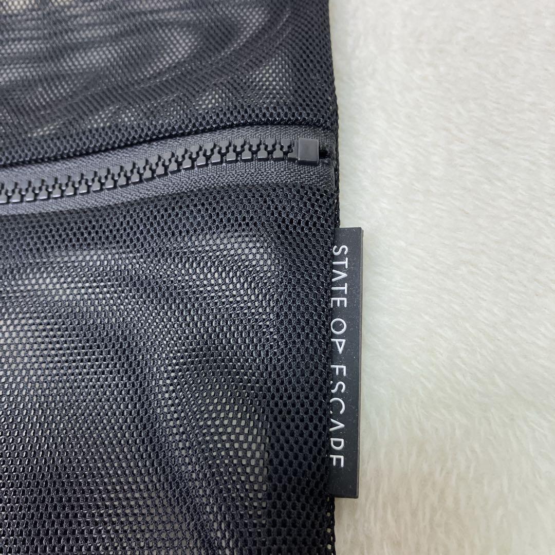 ステイトオブエスケープ ショルダーバッグ マイクロ 2way ブラック　極美品