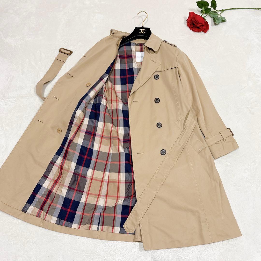 未使用✨　マッキントッシュ　トレンチコート　ベージュ　レディース　36
