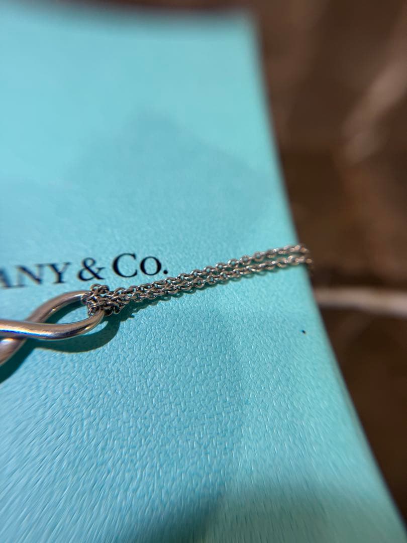 ★ Tiffany & Co.インフィニティ ダブルチェーン ブレスレット★