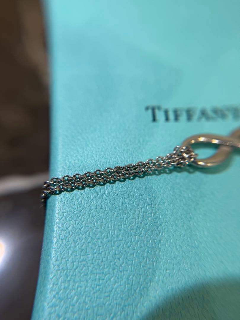 ★ Tiffany & Co.インフィニティ ダブルチェーン ブレスレット★