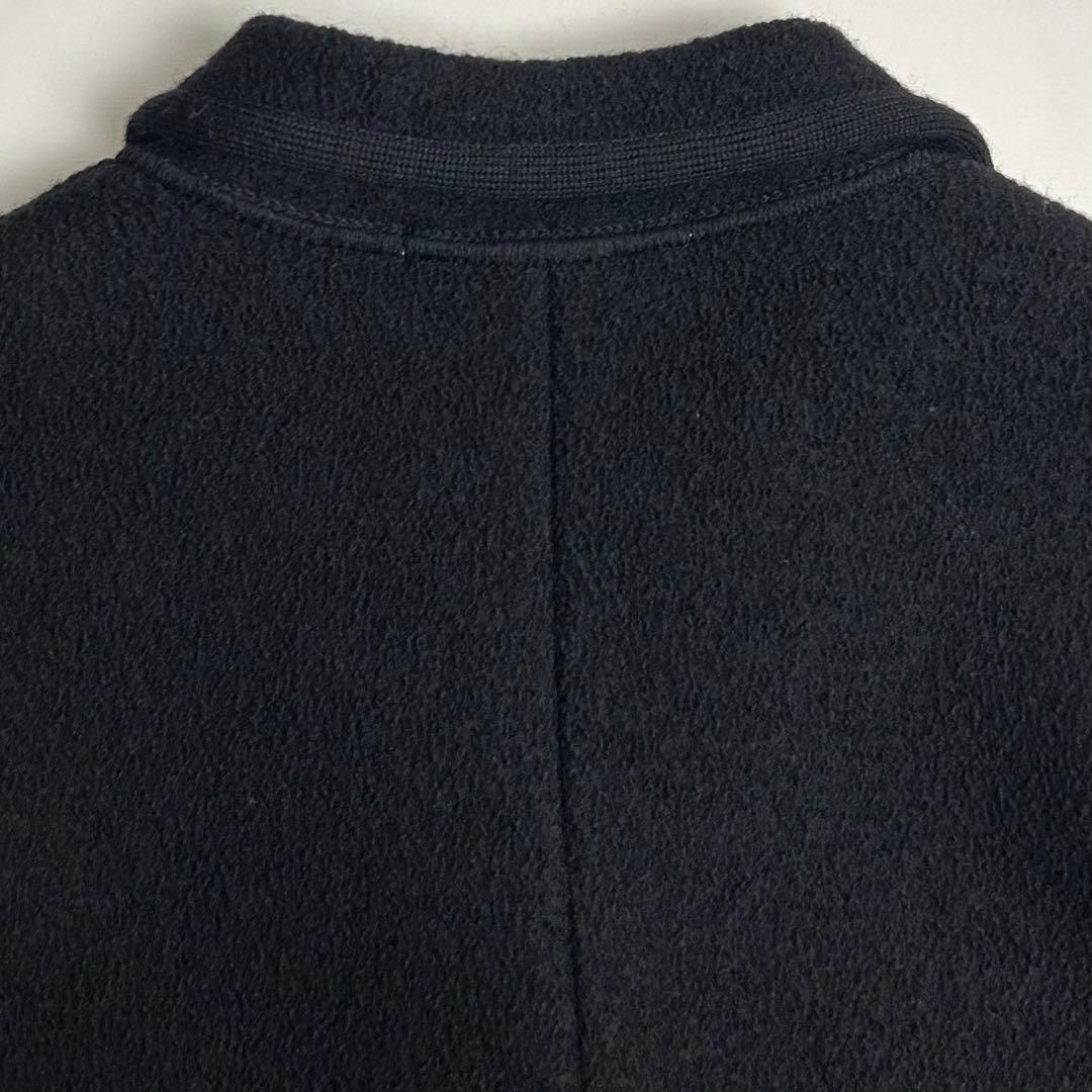 90s【美品】マドモアゼルノンノン/縮絨ウールジャケット/コート/くるみボタン