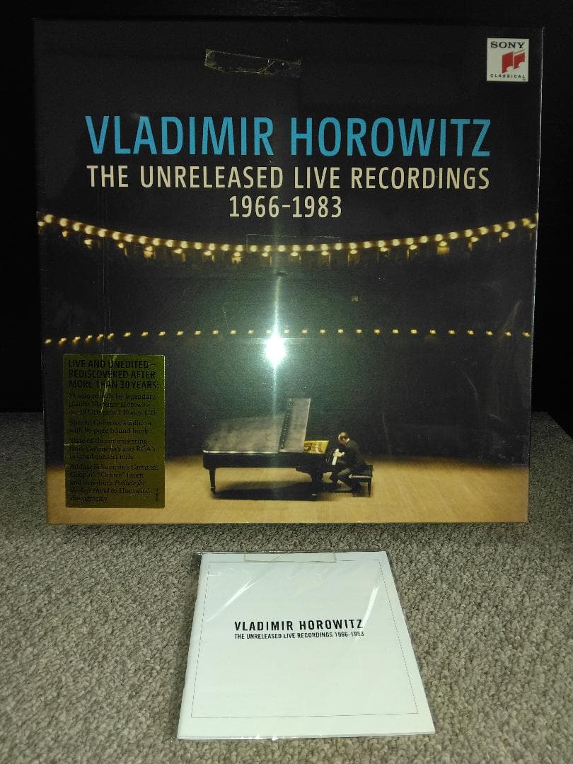 洋楽 Horowitz THE UNRELEASED LIVE RECORDINGS