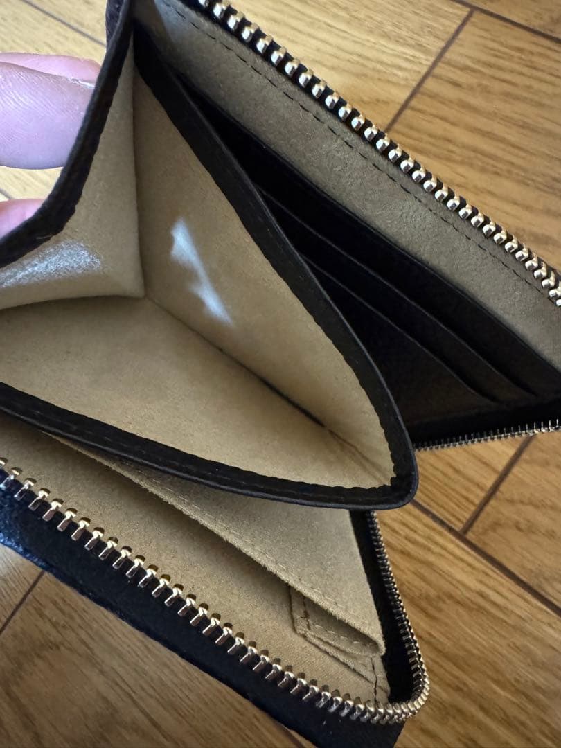 ATAO18周年記念 ZOOチェス タイガー刺繍 コンパクト財布