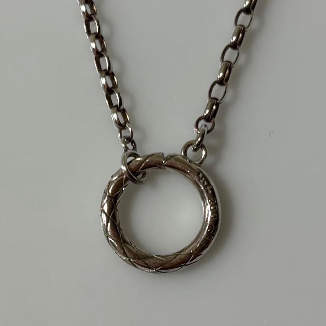 アガット シルバー ダイヤモンド ネックレス