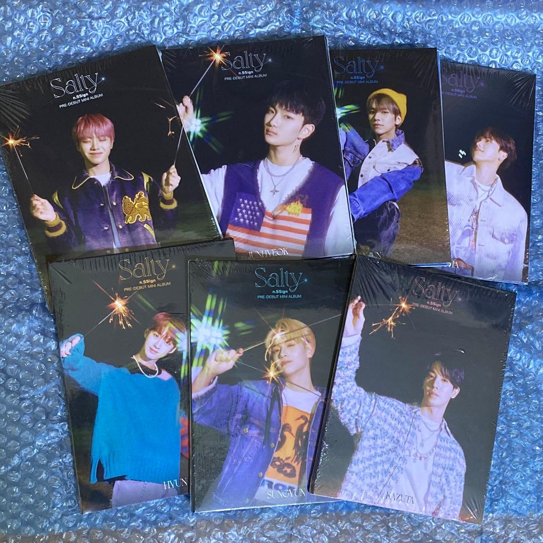 n.SSign Salty メンバーバージョン7枚