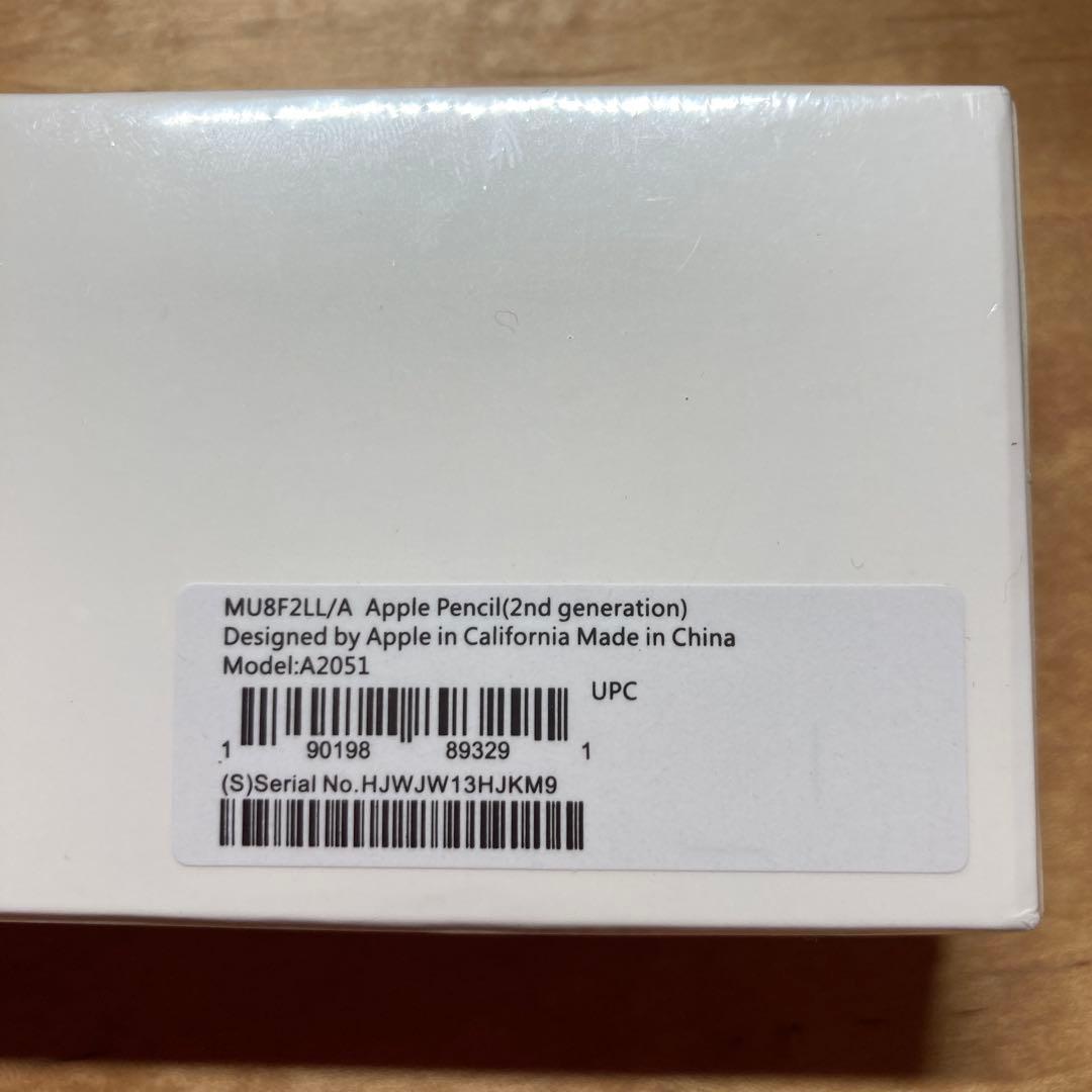 iPadアクセサリー Apple Pencil (2nd generation) A2051