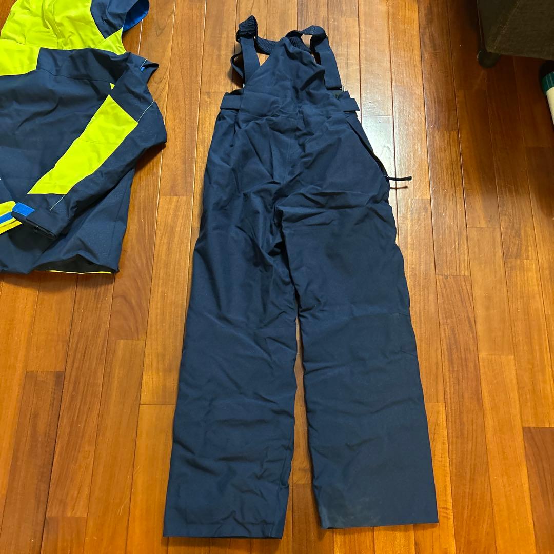 phenix スキーウェア 子ども用 サイズ140 ネオンイエロー/ネイビー