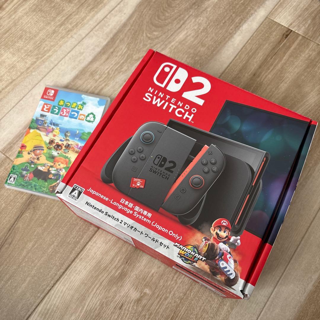 Nintendo Switch 2 本体 (SDカード付) / どうぶつの森