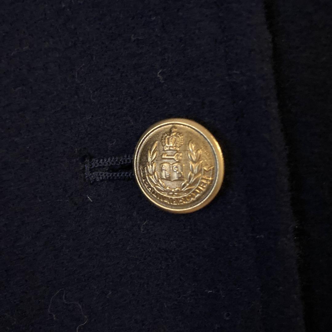 Familiar ファミリア　ネイビー ダブル　ウールコート