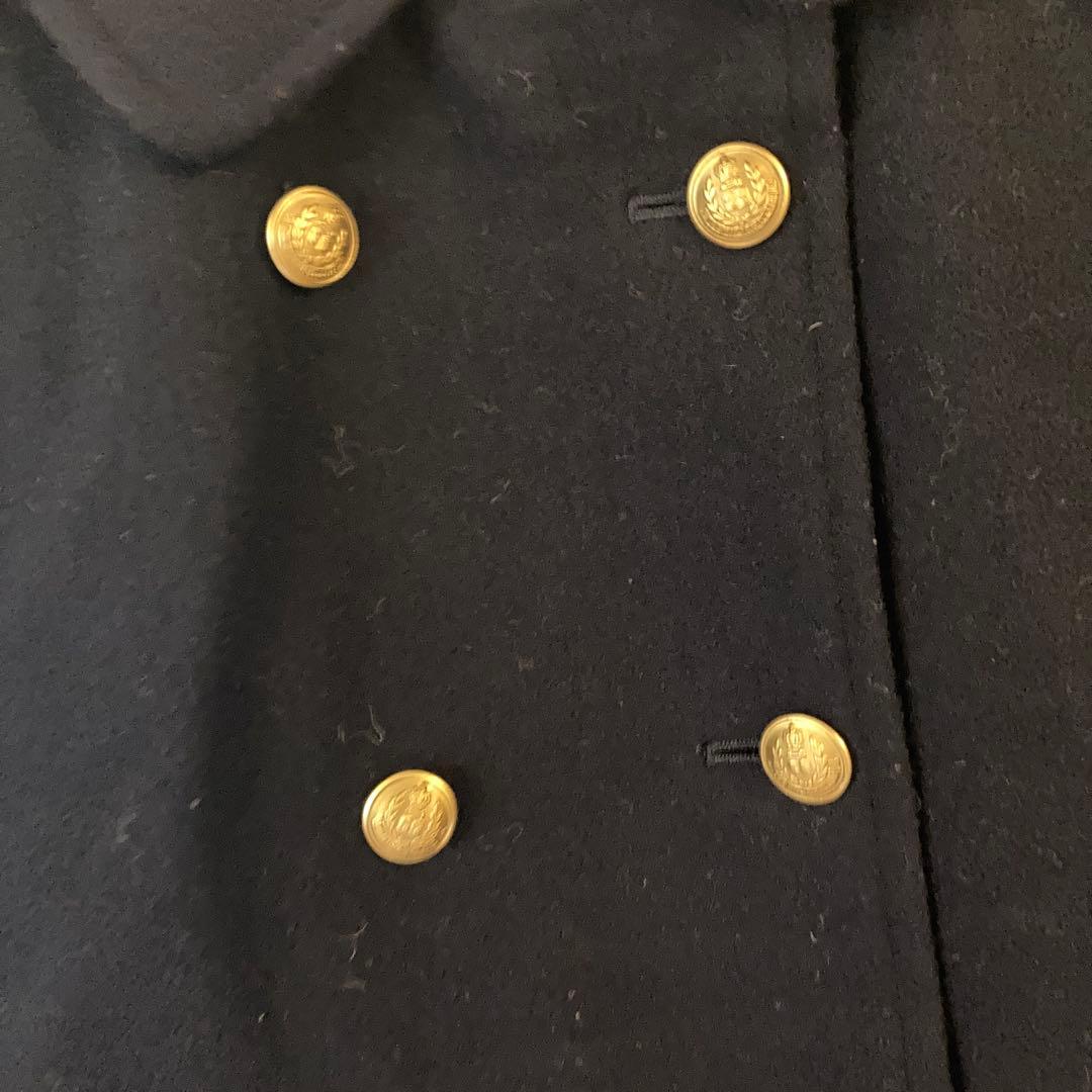 Familiar ファミリア　ネイビー ダブル　ウールコート