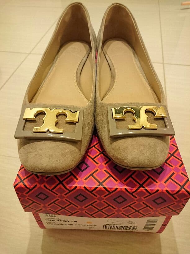 【トリーバーチ】ローヒールパンプスTory Burch