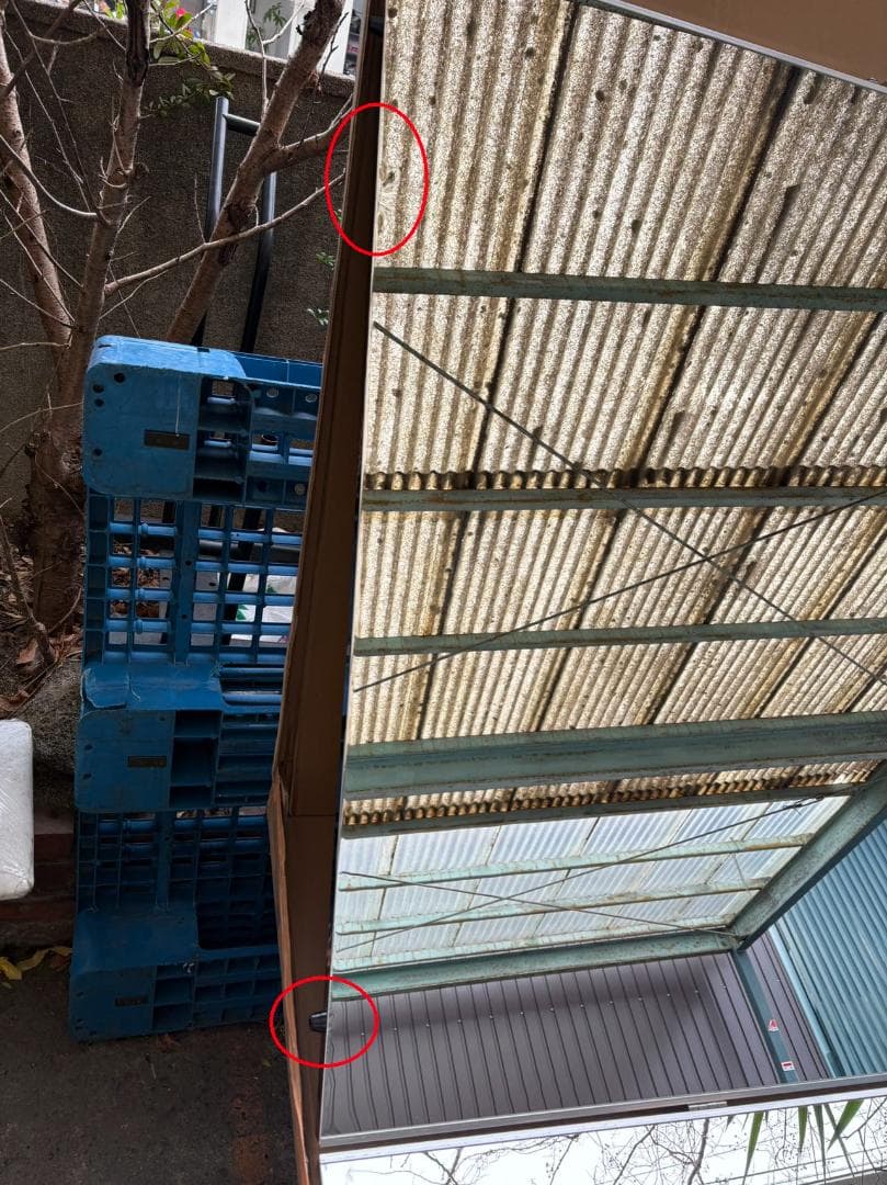 【中古】ダンス鏡 折り畳み 割れない鏡 160cmx100cmx2枚 銀色10番