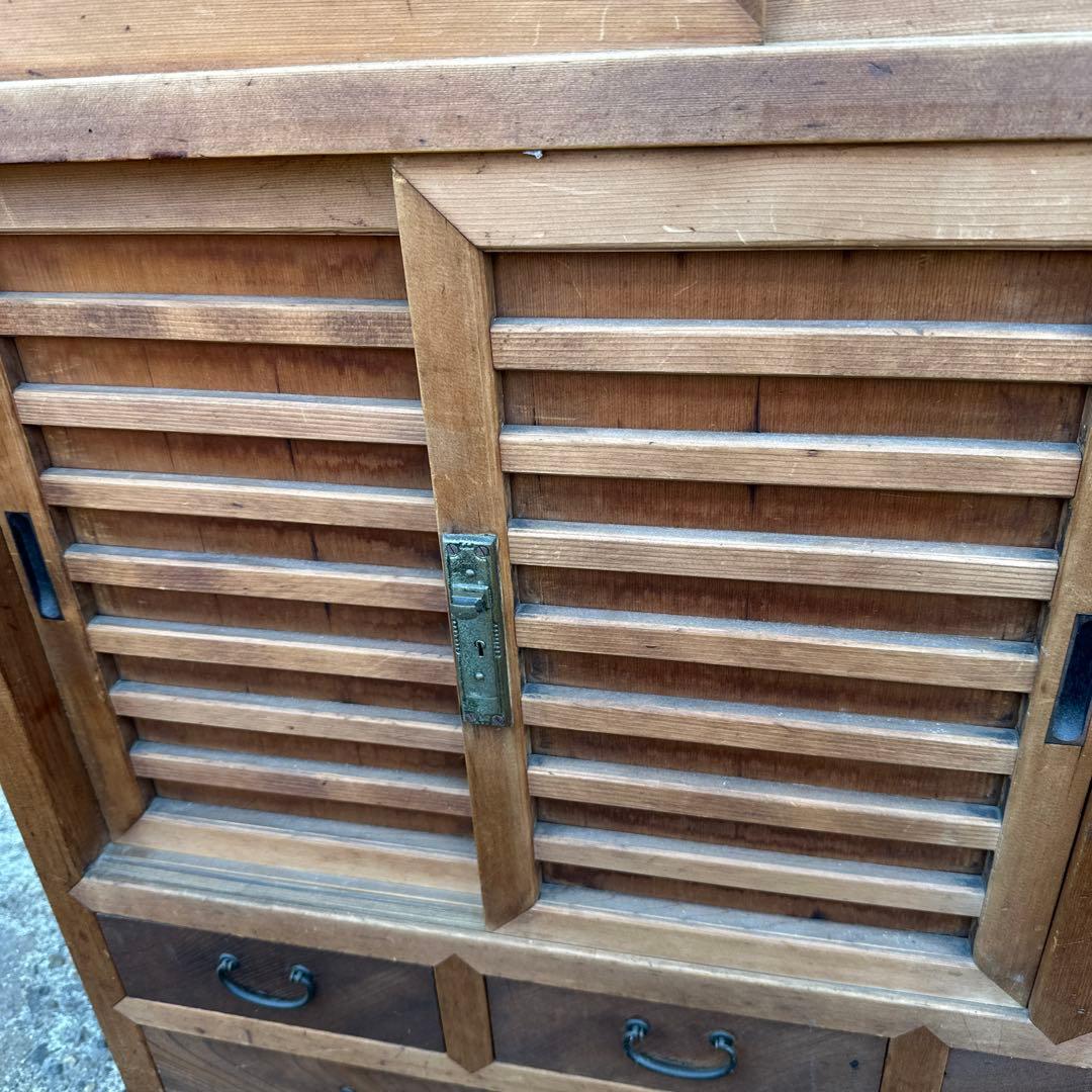 ヴィンテージ　和ダンス　収納に！食器棚に！